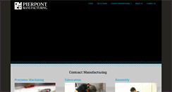 Desktop Screenshot of pierpontmfg.com